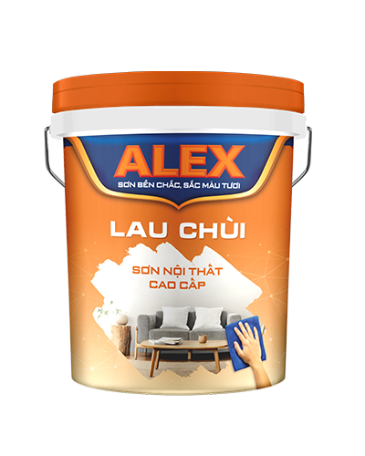 Sơn nội thất Alex lau chùi