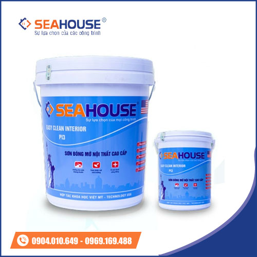 Sơn Bóng Mờ Nội Thất Cao Cấp PI3 - Sơn SEAHOUSE - Công Ty Cổ Phần Đầu Tư Công Nghệ Sơn Apex Việt Nam