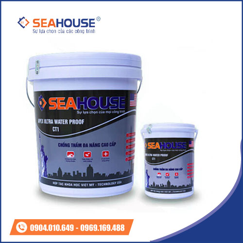 Sơn Chống Thấm Đa Năng Cao Cấp CT1 - Sơn SEAHOUSE - Công Ty Cổ Phần Đầu Tư Công Nghệ Sơn Apex Việt Nam