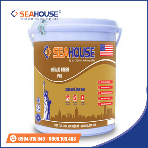 Sơn Nhũ ánh Kim Cao Cấp PN1 - Sơn SEAHOUSE - Công Ty Cổ Phần Đầu Tư Công Nghệ Sơn Apex Việt Nam