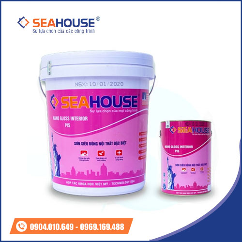 Sơn Siêu Bóng Nội Thất Đặc Biệt PI5 - Sơn SEAHOUSE - Công Ty Cổ Phần Đầu Tư Công Nghệ Sơn Apex Việt Nam