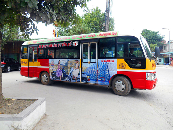 Quảng cáo trên thân xe buýt - Quảng Cáo Hatuba - Công Ty TNHH Hatuba