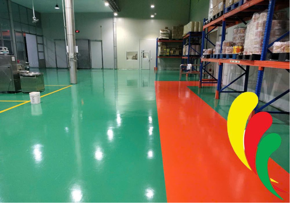 Công trình công ty TNHH Ottogi Việt Nam - Dịch Vụ Thi Công Sơn Phương Nam - Công Ty TNHH Một Thành Viên Xây Dựng Sơn Phương Nam