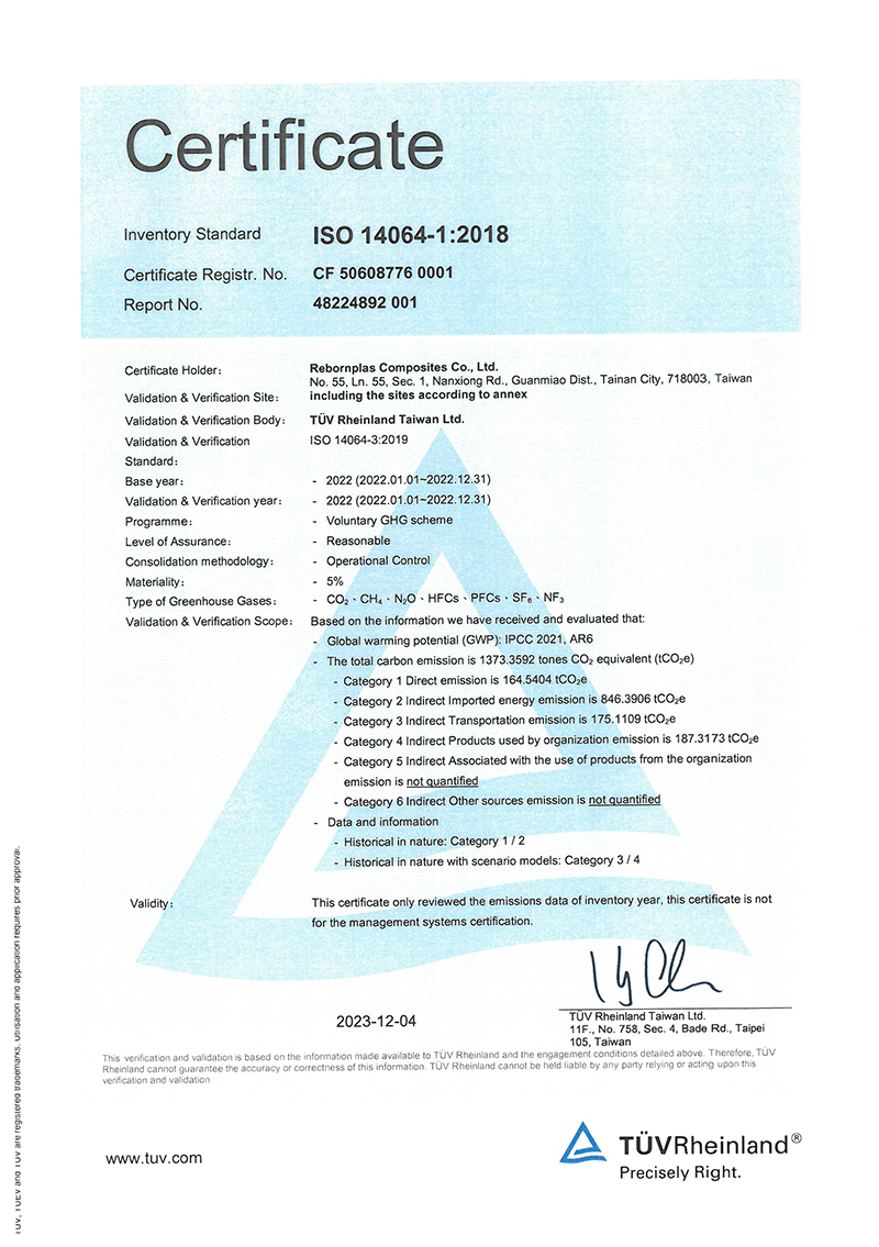 Chứng nhận ISO 14064-1:2018