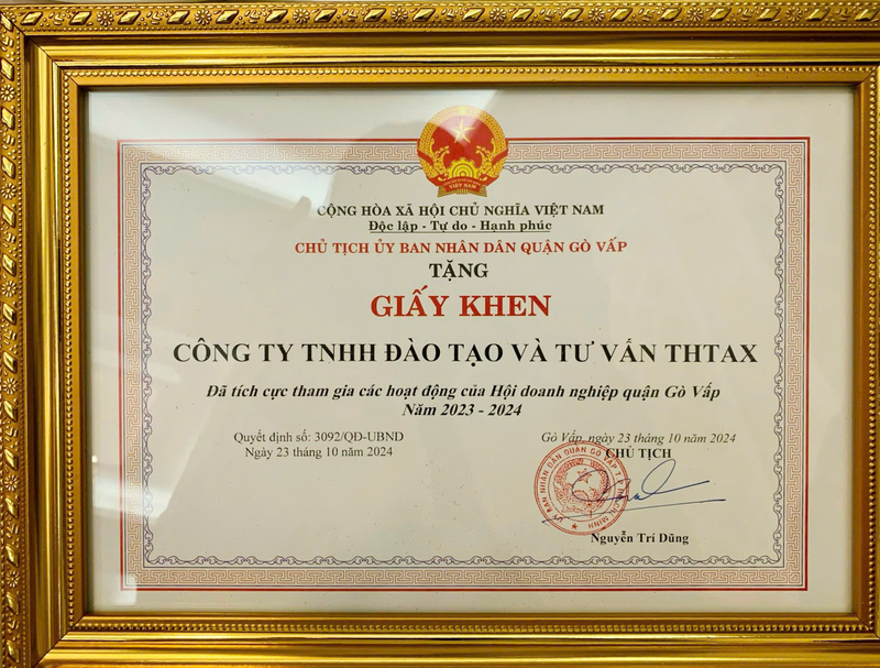 Bằng khen