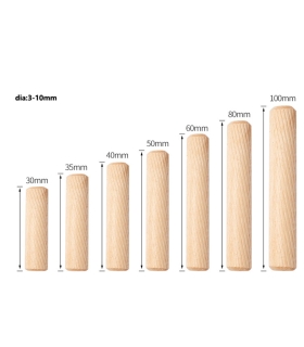 Chốt gỗ 6x40
