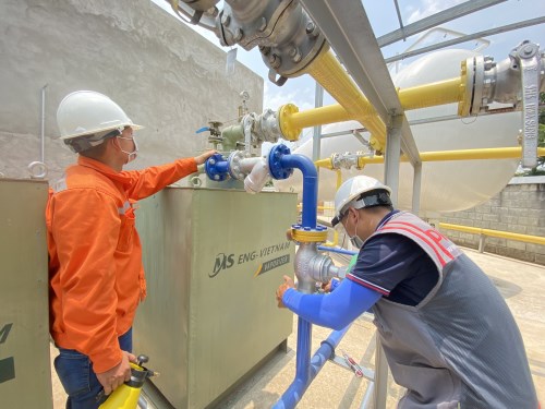Bảo trì, sửa chữa hệ thống khí gas