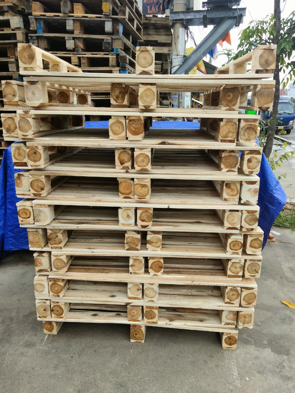 Pallet gỗ - Pallet Gỗ Minh Đức - Cơ Sở Pallet Gỗ Minh Đức