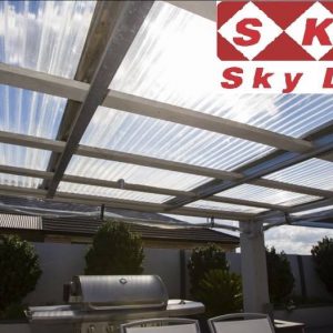 Tấm lấy sáng Polycarbonate sóng