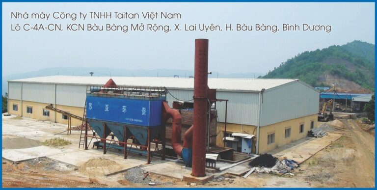 Dự án nhà máy Taitan Việt Nam - Sơn Chống Cháy Vnpaints - Công Ty TNHH Sản Xuất Thương Mại Đầu Tư Sơn Việt