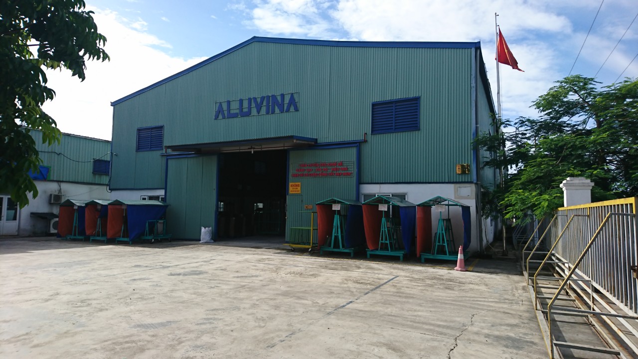 Xưởng sản xuất - Cửa Nhôm Aluvina - Công Ty Cổ Phần Nhôm Aluvina