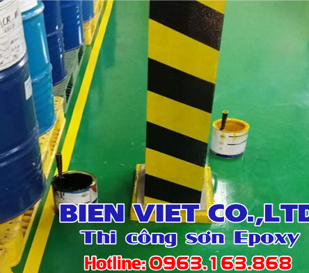 Thi công Sơn Epoxy - Công Ty TNHH Xây Dựng Biển Việt