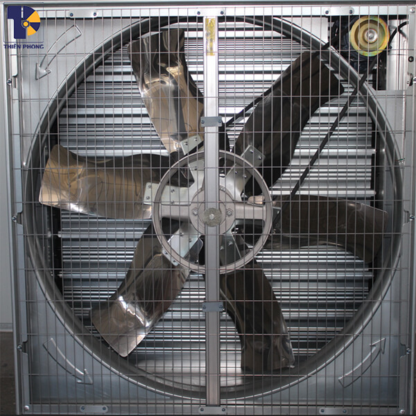 Quạt vuông thông gió nhà xưởng 1060mm - Thiết Bị Cơ Khí Môi Trường Thiên Phong - Công Ty TNHH Thương Mại Và Kỹ Thuật Thiên Phong