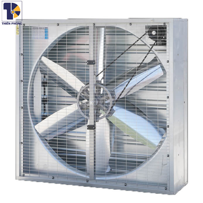 Quạt vuông thông gió nhà xưởng 1380mm - Thiết Bị Cơ Khí Môi Trường Thiên Phong - Công Ty TNHH Thương Mại Và Kỹ Thuật Thiên Phong