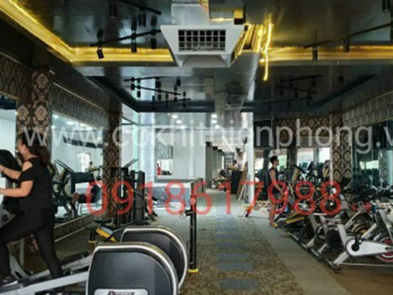Thiết kế, thi công, lắp đặt, hệ thống làm mát phòng gym - Thiết Bị Cơ Khí Môi Trường Thiên Phong - Công Ty TNHH Thương Mại Và Kỹ Thuật Thiên Phong