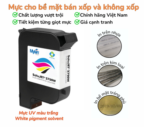 Mực In date TIJ 2.5 Inks – SoluJET 2750W
