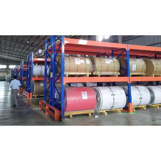 Kệ chứa nhôm cuộn 2 tầng - Euro Storages - Công Ty TNHH Giải Pháp Lưu Trữ Châu Âu