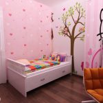 Thiết kế nội thất phòng ngủ trẻ em - Công Ty CP Kiến Trúc Xây Dựng Trang Trí Nội Thất Hưng Khang