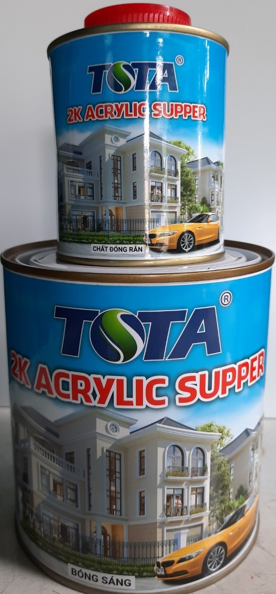 Sơn 2K acrylic supper - Công Ty TNHH Sản Xuất Sơn Toàn Tâm