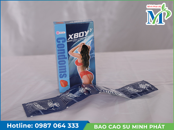 Bao cao su Xboy trơn mỏng, hộp 12 cái - Công Ty Cổ Phần Thương Mại Và Công Nghệ Minh Phát