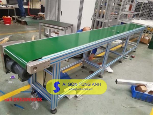 Băng tải PVC khung nhôm