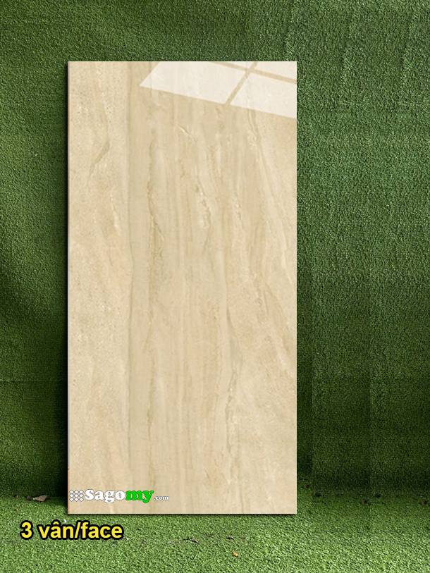 Gạch 60x120cm Catalan 12003 màu vàng vân đá