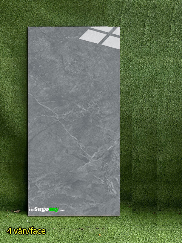 Gạch 60x120cm Viglacera 61254GP xám bóng