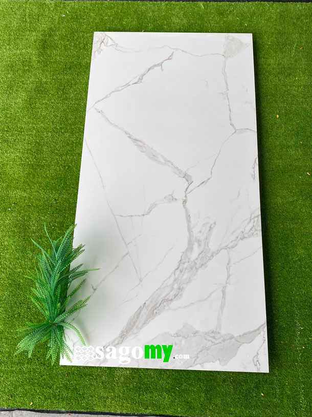 Gạch 800x1600 màu trắng bóng kính