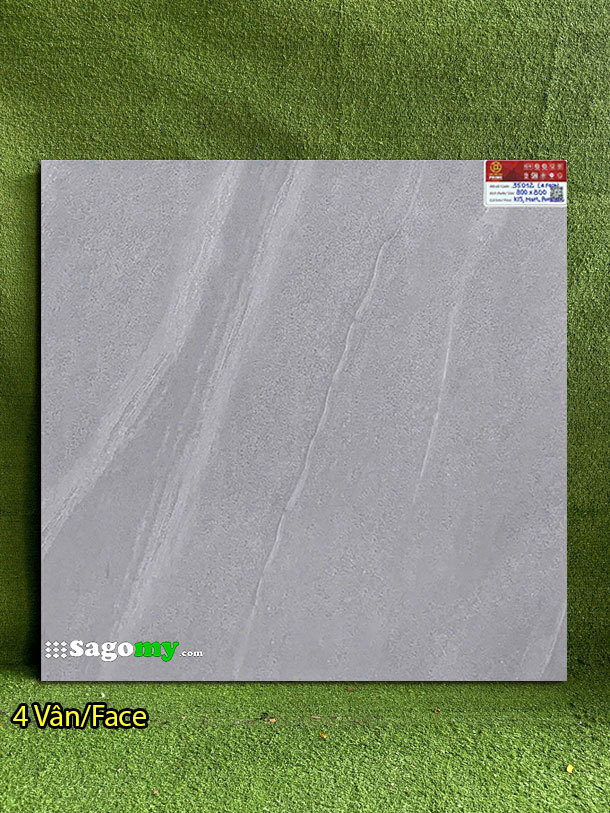 Gạch 80x80cm Prime 35012 xám bê tông