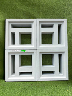 Gạch bông gió hình vuông