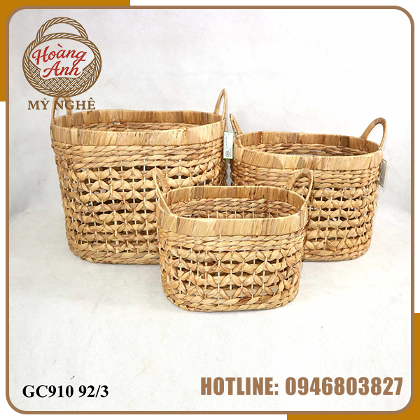 Giỏ bèo - Thủ Công Mỹ Nghệ Hoàng Anh - Công Ty TNHH Chiếu Cói Hoàng Anh