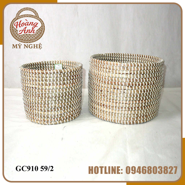 Giỏ cói - Thủ Công Mỹ Nghệ Hoàng Anh - Công Ty TNHH Chiếu Cói Hoàng Anh