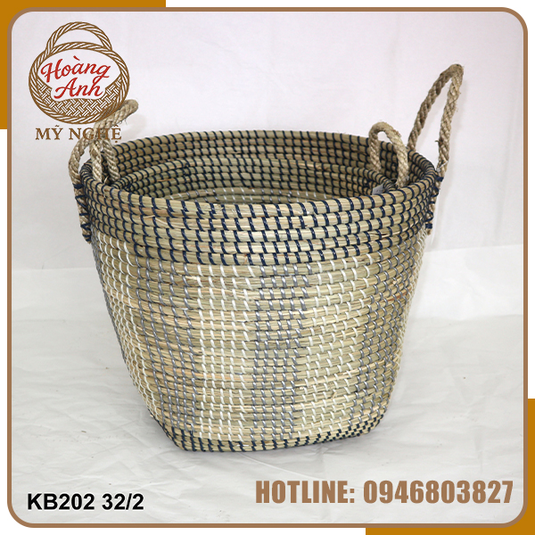 Giỏ cói - Thủ Công Mỹ Nghệ Hoàng Anh - Công Ty TNHH Chiếu Cói Hoàng Anh