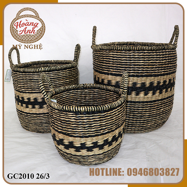 Giỏ cói - Thủ Công Mỹ Nghệ Hoàng Anh - Công Ty TNHH Chiếu Cói Hoàng Anh