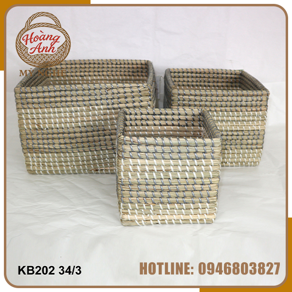 Khay đựng bằng cối - Thủ Công Mỹ Nghệ Hoàng Anh - Công Ty TNHH Chiếu Cói Hoàng Anh