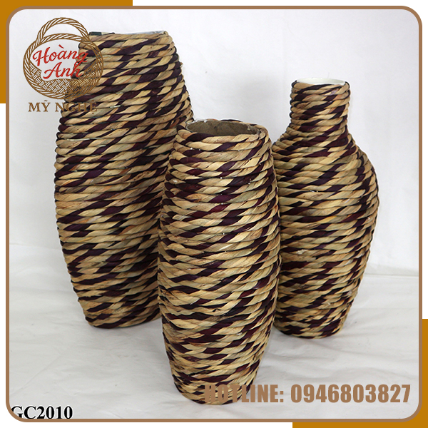 Lọ bèo - Thủ Công Mỹ Nghệ Hoàng Anh - Công Ty TNHH Chiếu Cói Hoàng Anh