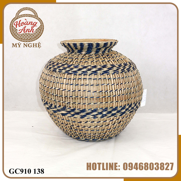 Lọ cói - Thủ Công Mỹ Nghệ Hoàng Anh - Công Ty TNHH Chiếu Cói Hoàng Anh