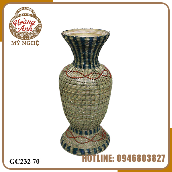 Lọ cói - Thủ Công Mỹ Nghệ Hoàng Anh - Công Ty TNHH Chiếu Cói Hoàng Anh