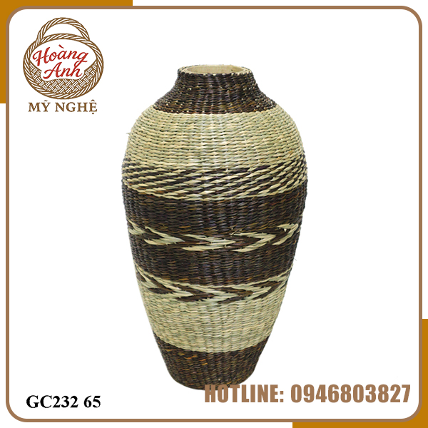 Lọ cói - Thủ Công Mỹ Nghệ Hoàng Anh - Công Ty TNHH Chiếu Cói Hoàng Anh