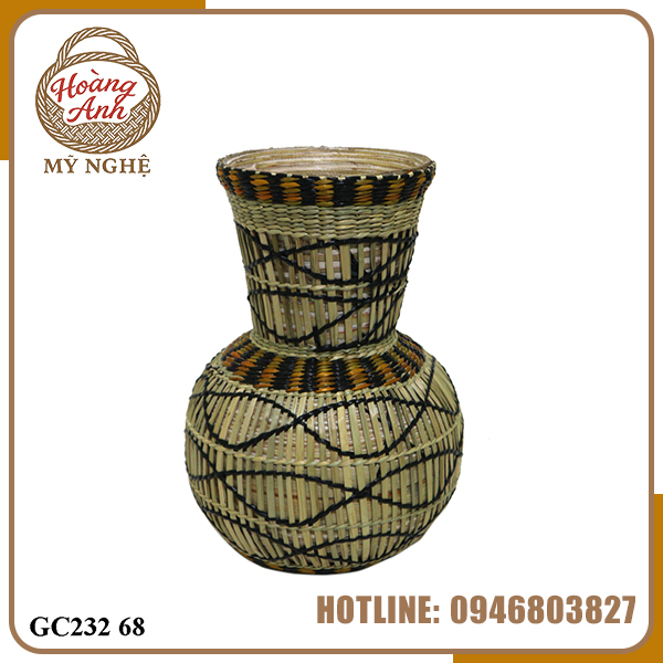 Lọ cói - Thủ Công Mỹ Nghệ Hoàng Anh - Công Ty TNHH Chiếu Cói Hoàng Anh