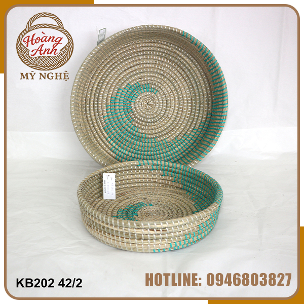 Rổ cói có nắp đậy - Thủ Công Mỹ Nghệ Hoàng Anh - Công Ty TNHH Chiếu Cói Hoàng Anh
