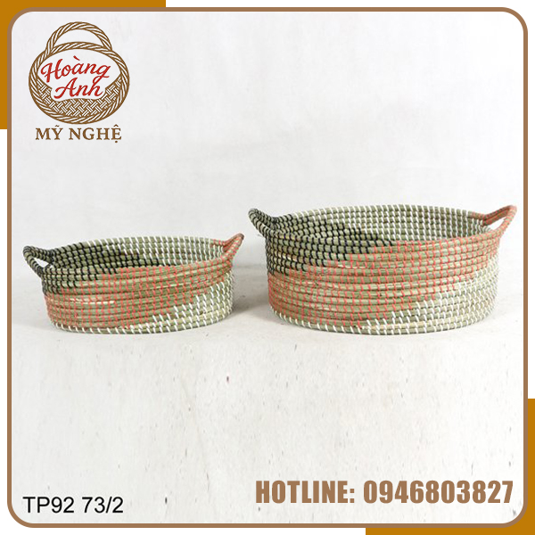 Rổ đựng đồ - Thủ Công Mỹ Nghệ Hoàng Anh - Công Ty TNHH Chiếu Cói Hoàng Anh