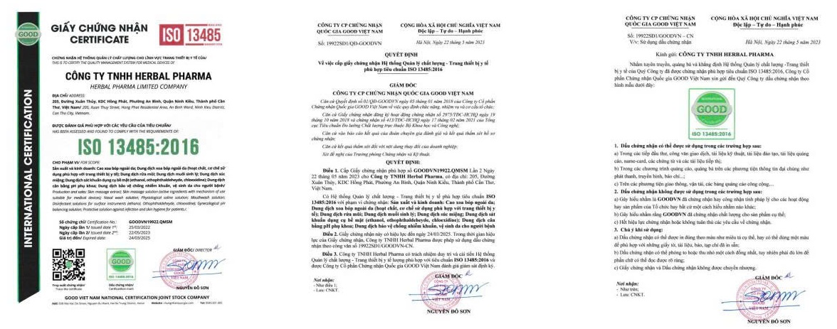Chứng nhận ISO 13485:2016