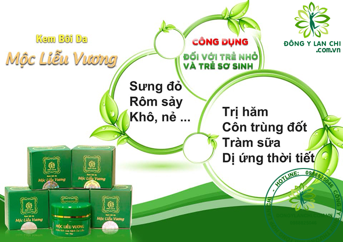 Kem Bôi Da Mộc Liễu Vương Lan Chi