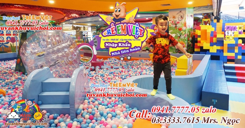 Dự án thi công khu vui chơi trẻ em trong nhà