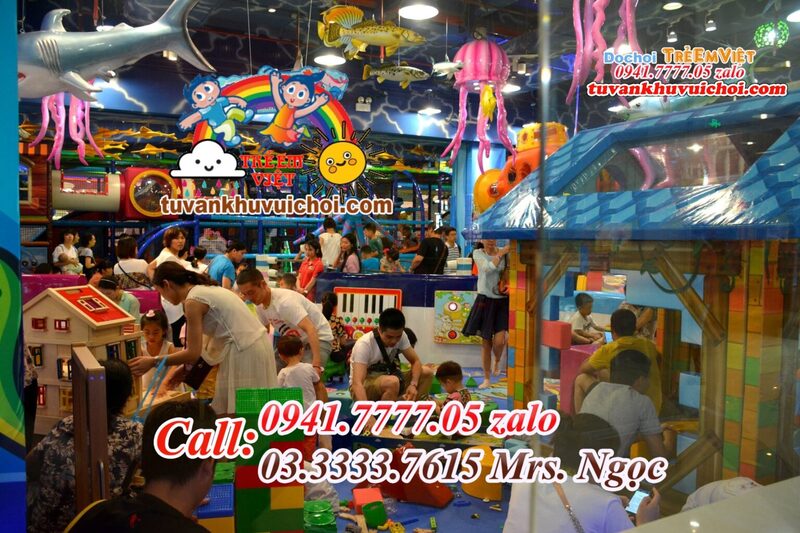 Dự án thi công khu vui chơi trẻ em trong nhà