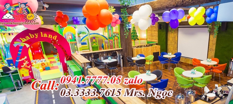 Dự án thi công khu vui chơi trẻ em trong nhà