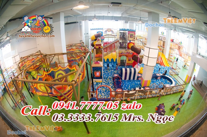 Dự án thi công khu vui chơi trẻ em trong nhà