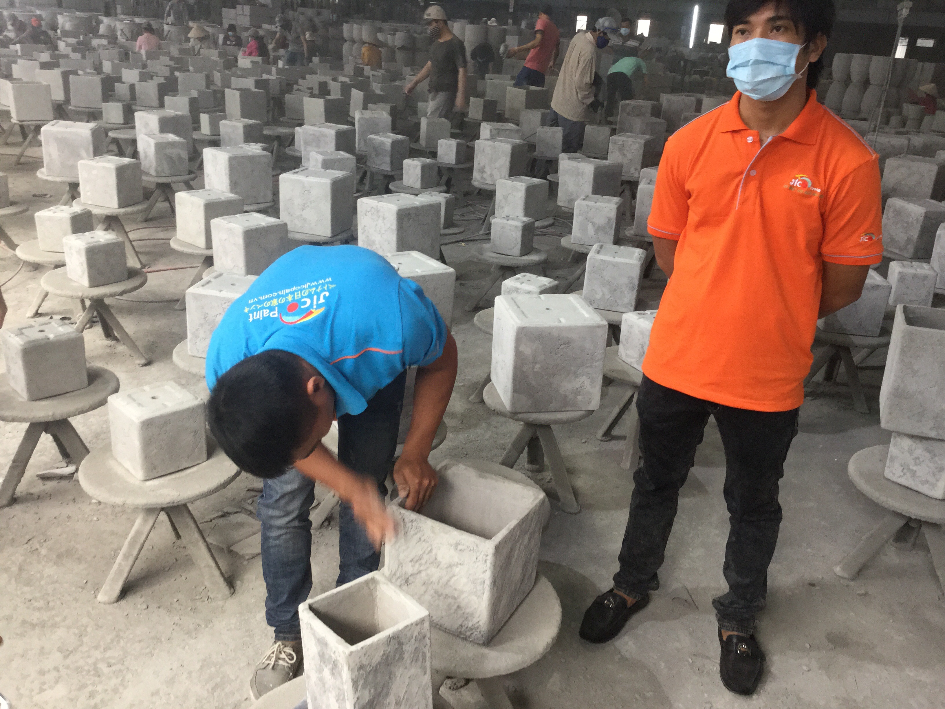 Dự án gốm xứ xuất khẩu Châu Âu - Sơn Jico - Công Ty Cổ Phần Sản Xuất Xây Dựng Thương Mại Dịch Vụ Sơn Nhật Bản