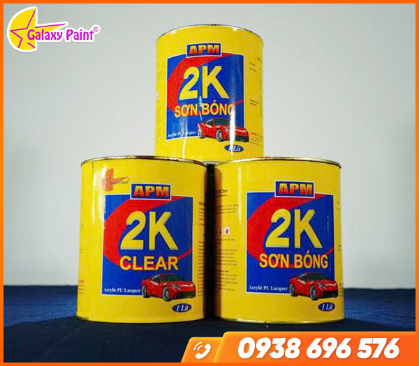 Sơn 2K clear - Sơn Galaxy Paint - Công Ty TNHH Sản Xuất Thương Mại Galaxy Paint